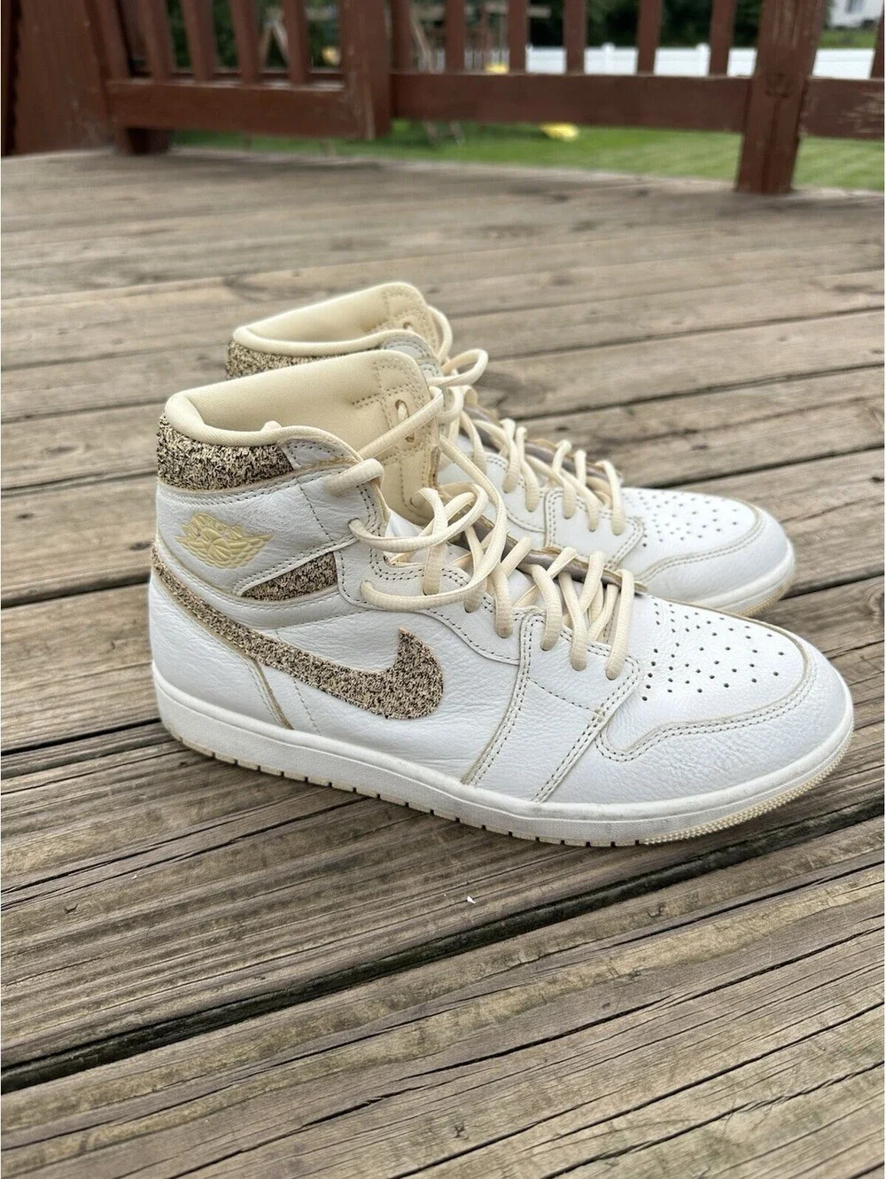 Size 10 - Air Jordan 1 Retro OG Craft High Vibrations of Naija